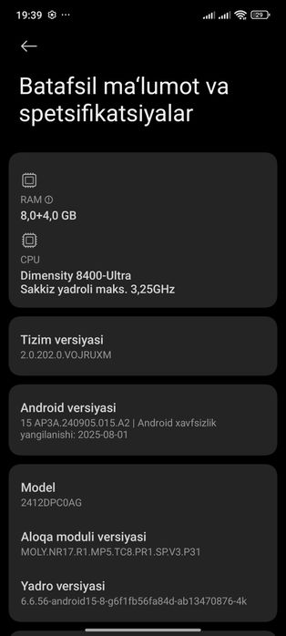 Poco x7 pro 5G ideal