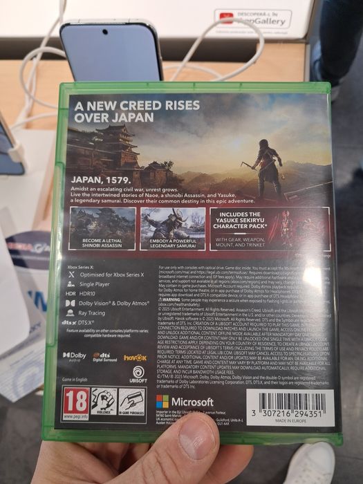 Assassin credd Shadows xbox seris x