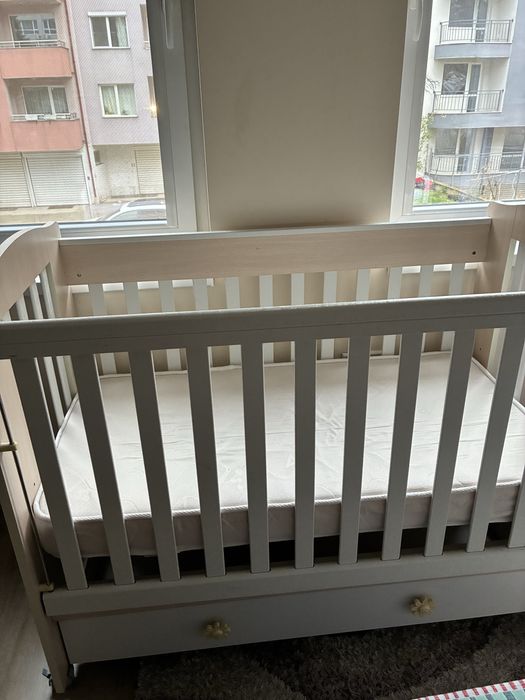 Бебешка кошара с матрак