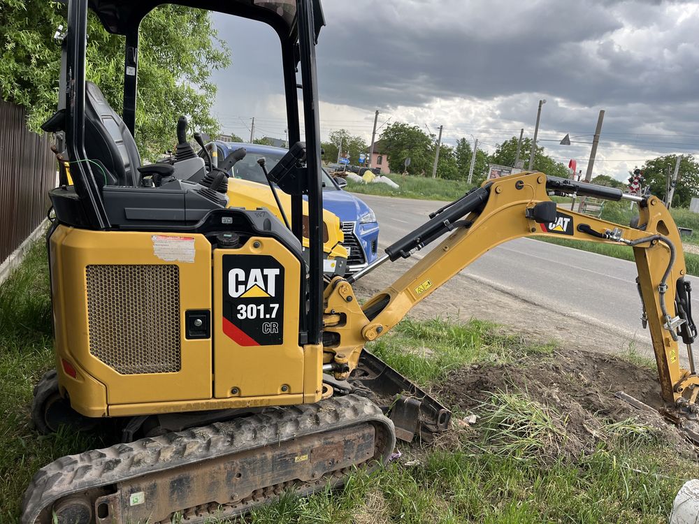 Miniexcavator caterillar 301.7 2019