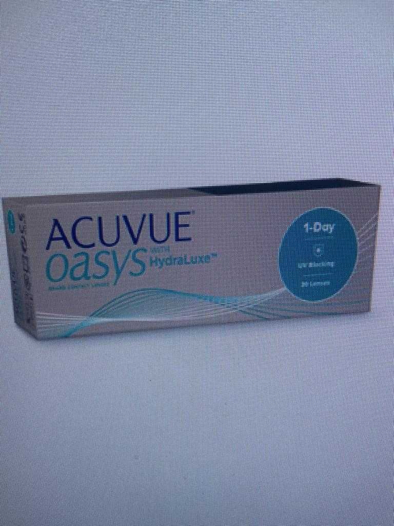 Однодневные контактные линзы Acuvue Oasys 1-Day with HydraLuxe