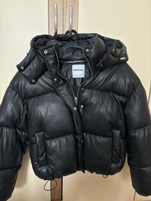 Зимно кожено яке в отлично състояние