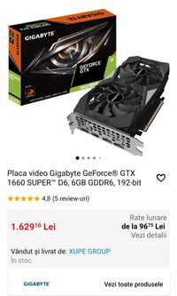 Placa video gtx 1660 super - nouă