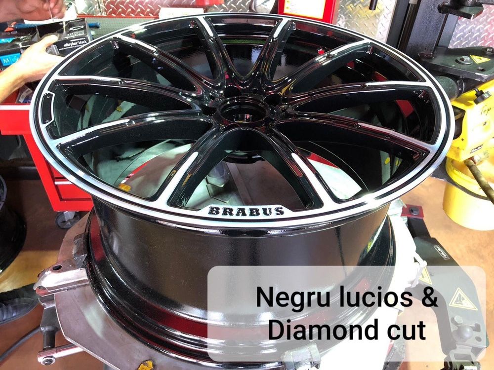 Servicii rectificare jante Diamond Cut CNC