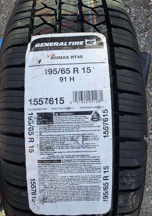 Doua anvelope 195 65 15 m*s