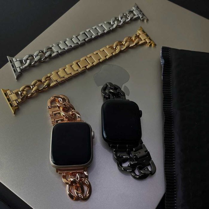 Стоманени каишки за Apple Watch ULTRA/SE/11/10/9/8/7/6/5/4/3