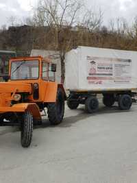 Tractor Românesc/ Remorcă: Fiabil, Funcțional și Pregătit pentru Lucru