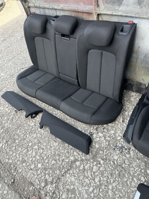 Рекаро салон с плат Audi A6 C8 Sline 4k 2019год надуване н122