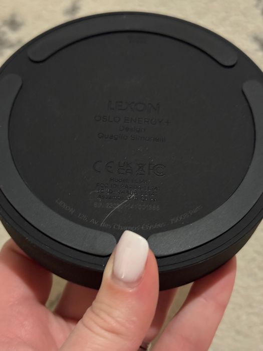 Boxa cu functie de incarcare Lexon Oslo Energy+ Black