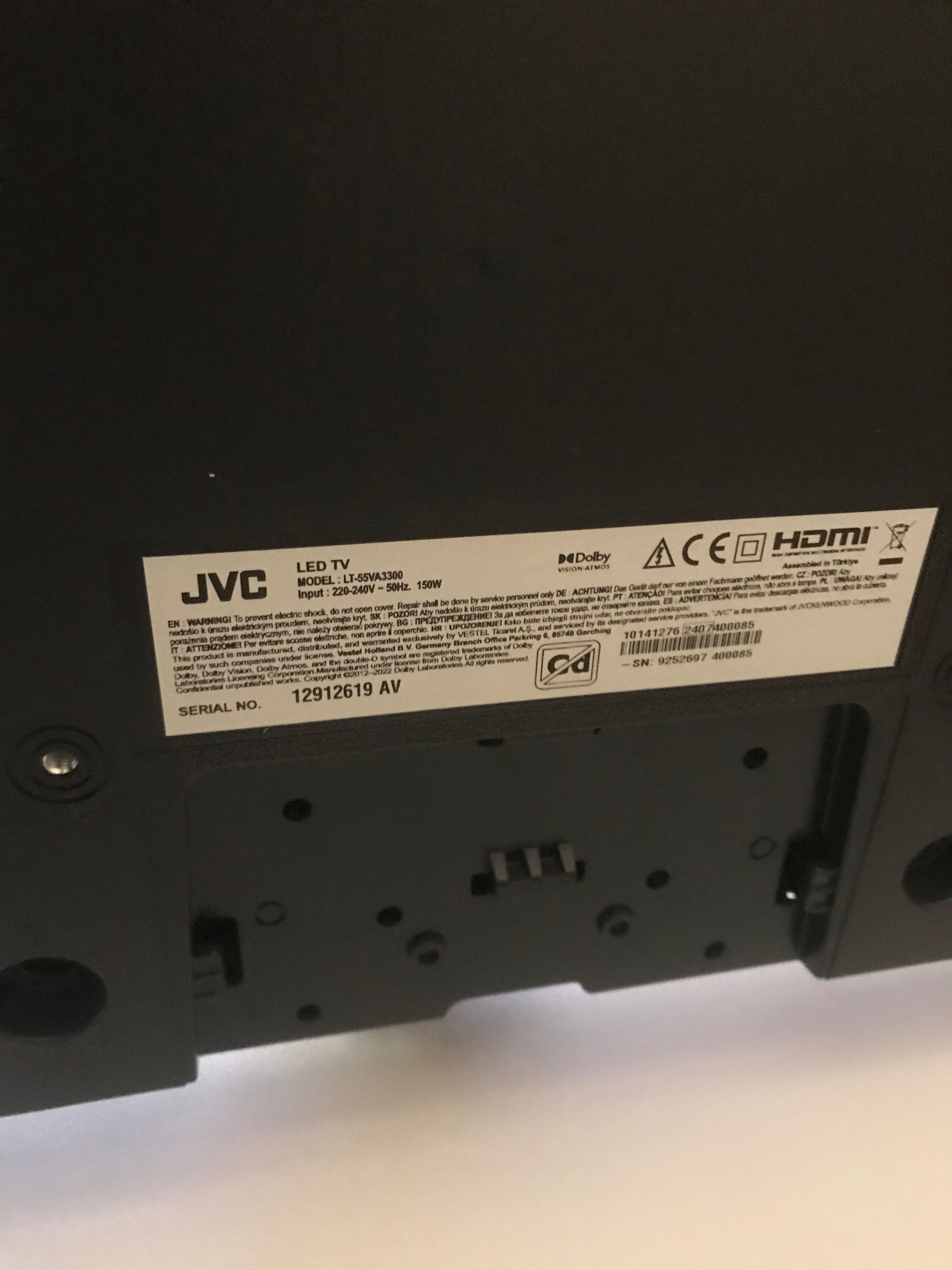 Телевизор JVC с гаранция