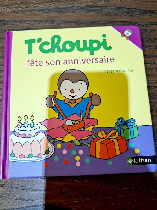 Carți in limba franceza pentru copii T'choupi