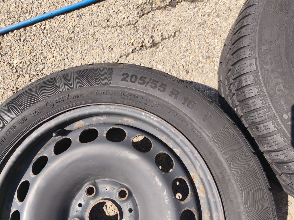 16" оригинални джанти с гуми резервни за Vw Passat,Golf/Skoda.