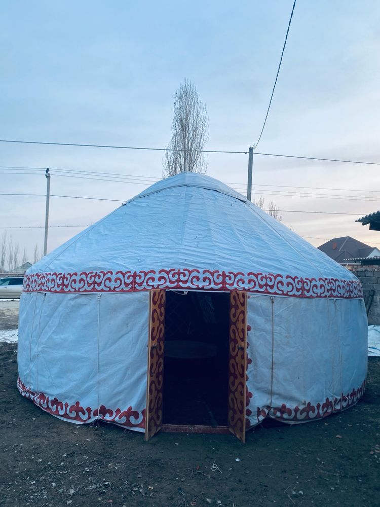 Киіз үй жаңа тек 3 4рет қана қолданылған