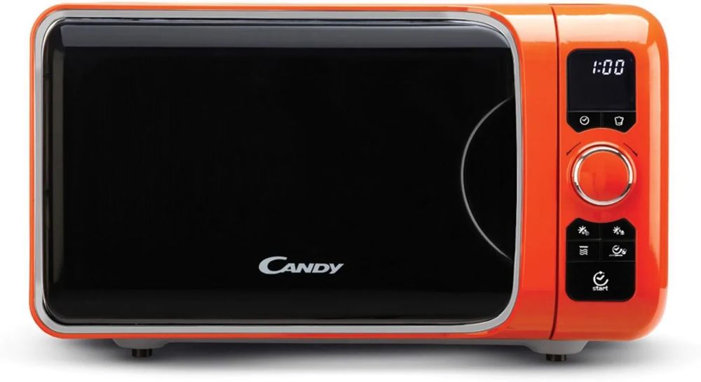Cuptor cu microunde portocaliu Candy