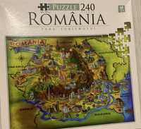Puzzle 240 piese Romania, 7+