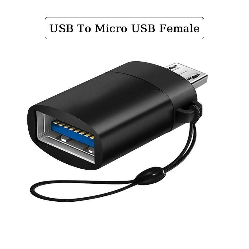 Adaptor OTG micro USB la USB 3.0 pt telefon, laptop