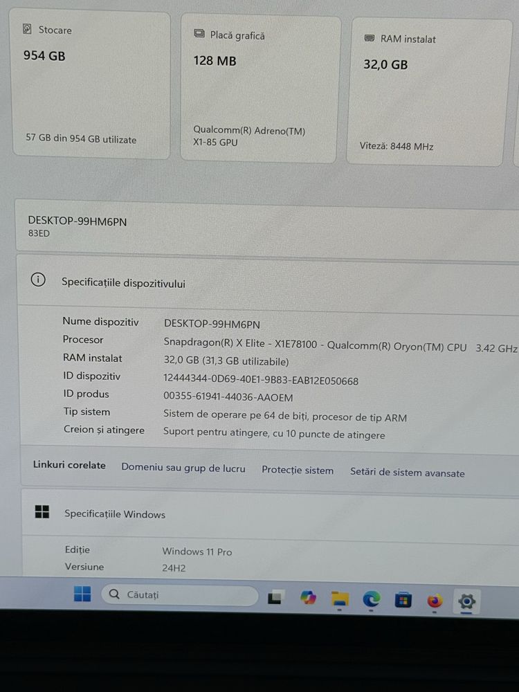 Lenovo Yoga Slim 7  Pret 3500  lei