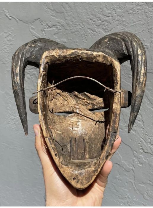 081251-Masca africana Ogoni autentica rituala - etnografie Africa