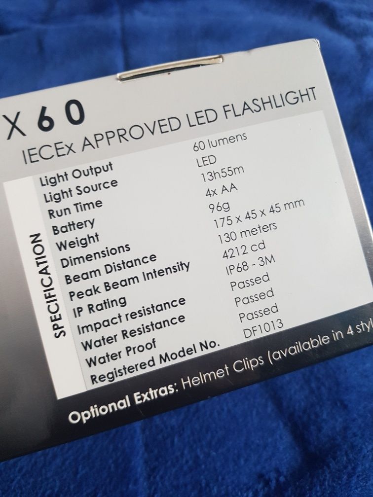 Vand lanterna led EX60