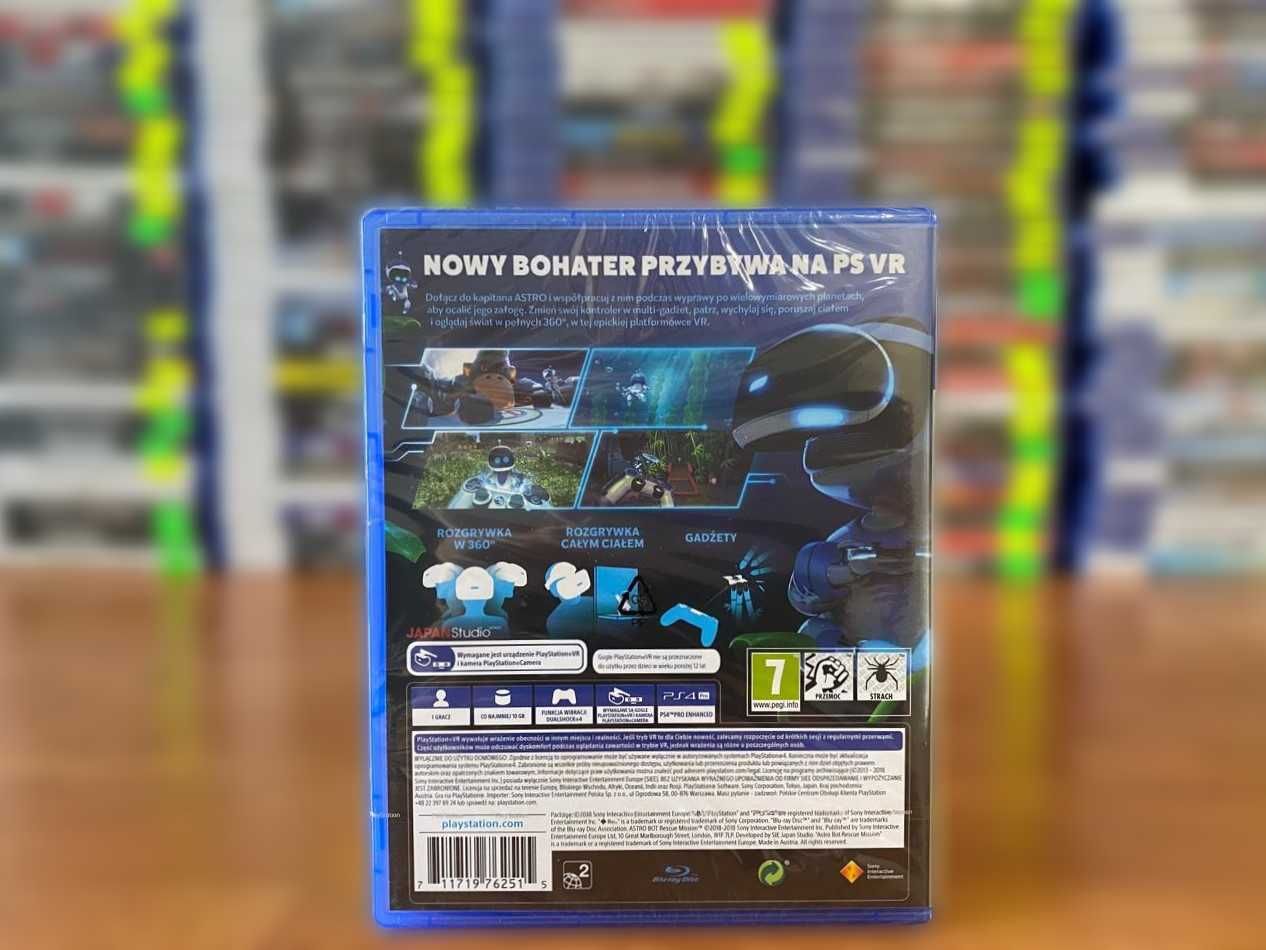НОВЫЙ Astro Bot: Rescue Mission VR PS4/Астро Бот ВР ПС4 Много Игр