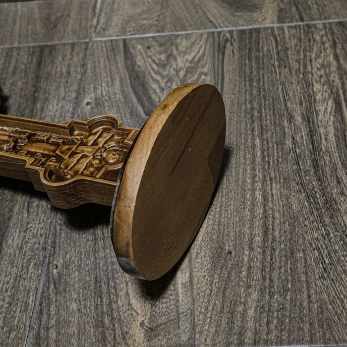 Дърворезба кръст с разпятие 30см