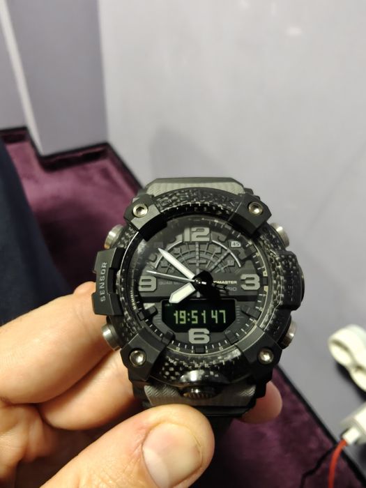 Часовник Casio G-Shock Mudmaster GG-B100-1B с каишка на GG-B100-8A