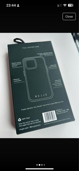 Husa piele mujjo iphone 14