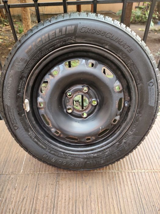Roata rezerva + anvelopa Seat Ibiza și anvelopa Michelin Crosscilmate