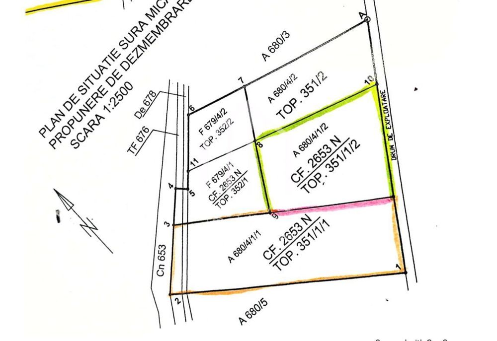 De vanzare Teren pretabil investitie, dezvoltare de 10.200 MP