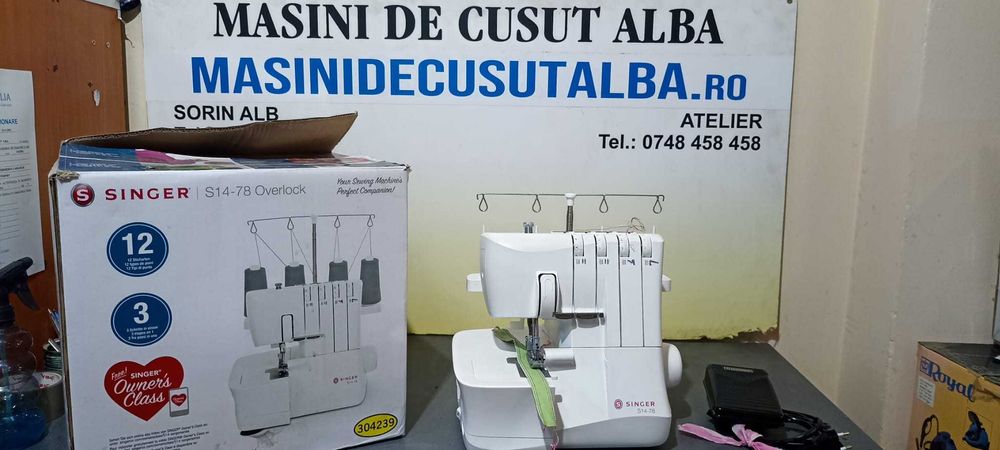 Masina de surfilat Singer S14-78