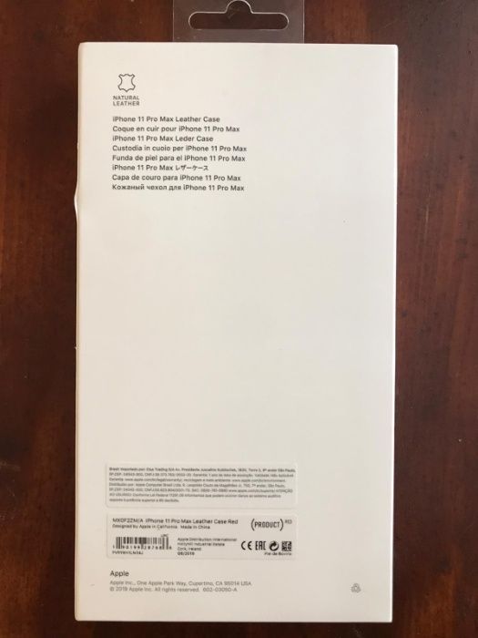 iPhone 11 Pro Max Red Leather Husa Piele ORIGINALA! Am toate culorile!