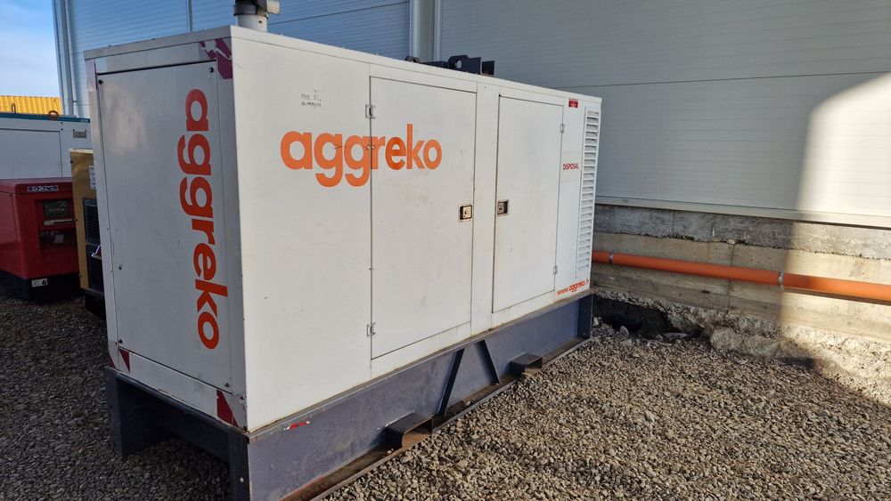 Generator Aggreko 100kw, motor Iveco