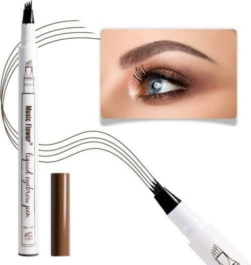 Creion pt. sprancene cu efect Microblading, Makeup, Fine Sketch Tattoo