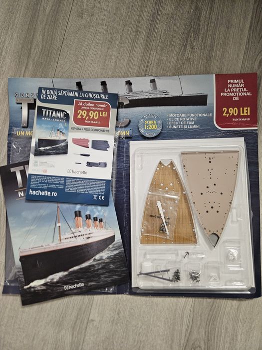 Macheta titanic 1:200 primul numar