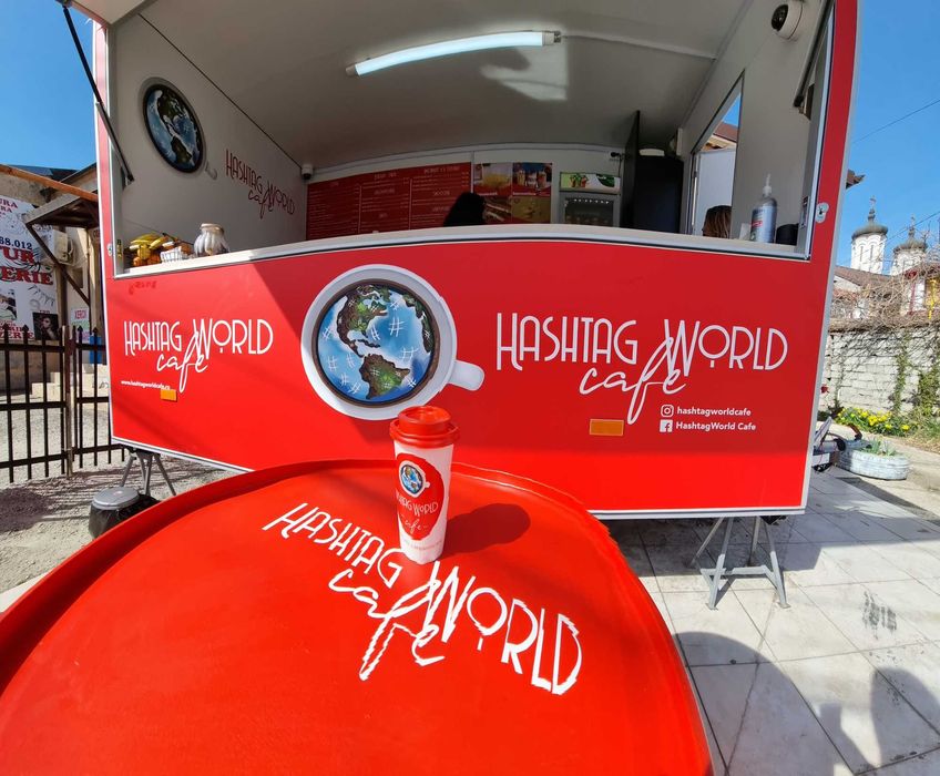 Rulota comerciala - food truck - coffee