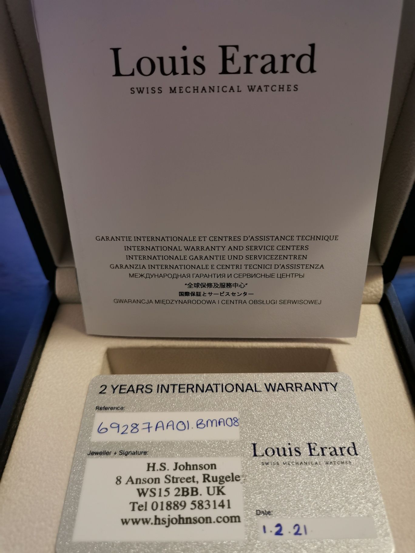 Louis Erard Heritage Automatic
