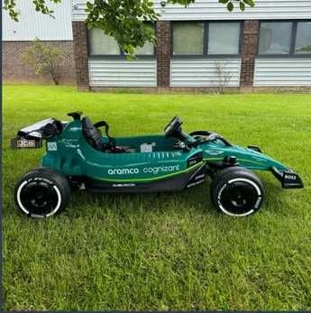 Лицензиран Акумулаторен Детски Булид F1 Aston Martin Cognizant Aramco