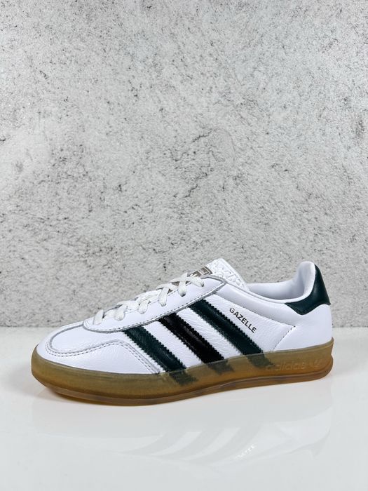 Adidas Gazelle Indoor White Collegiate Green