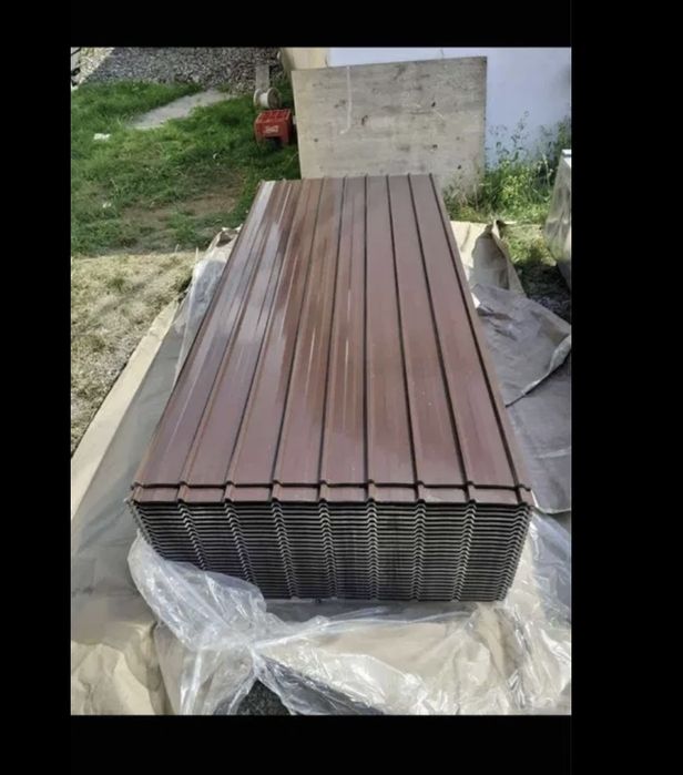 Tabla cutată maro