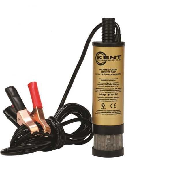 Потопяема помпа за гориво с филтър 12V KENT – Ø38 мм, дебит 30 л/мин