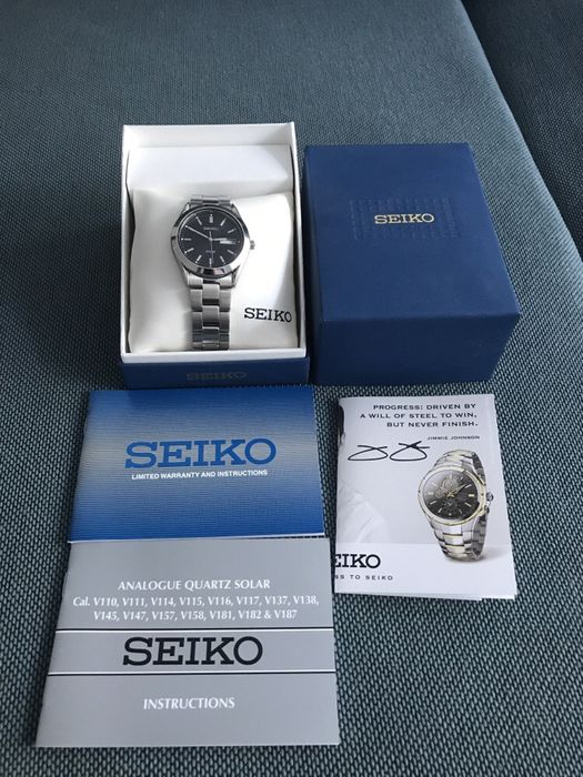 Ceas barbatesc - seiko (solar)