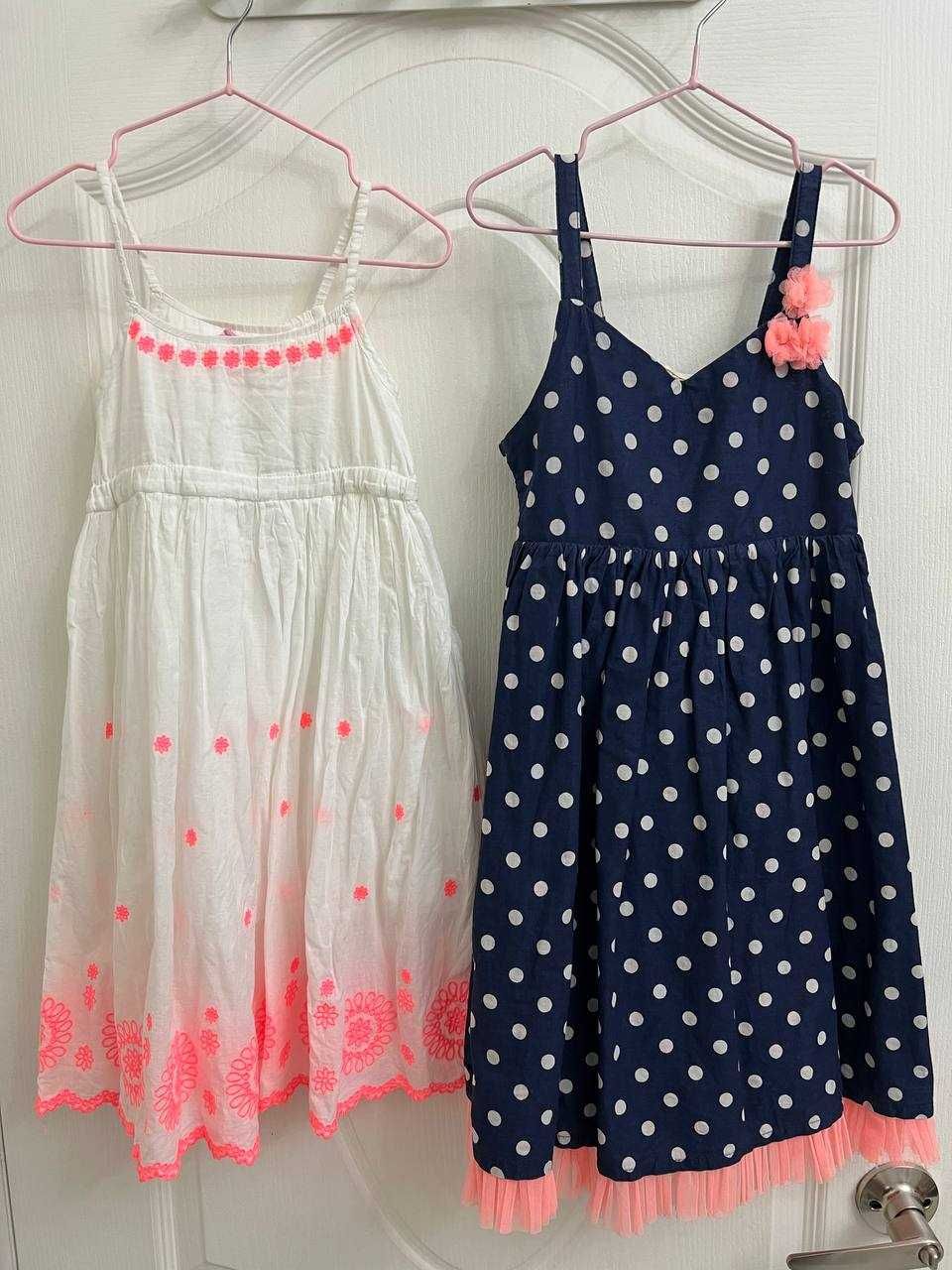 Фирменные платья для девочек, размер  3-7 лет
