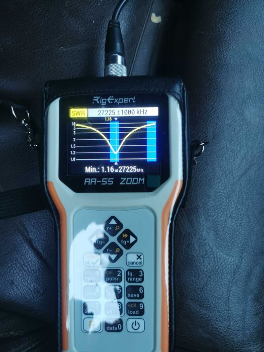 Calibrare Antena Statie Radio CB cu analizor de frecventa Profesional