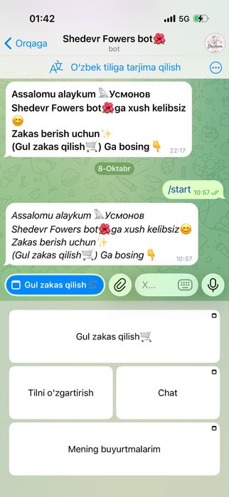 Onlayin Dokon Sayt va Telegram bot ochib beramiz