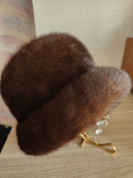 Шляпа из натуральной норки