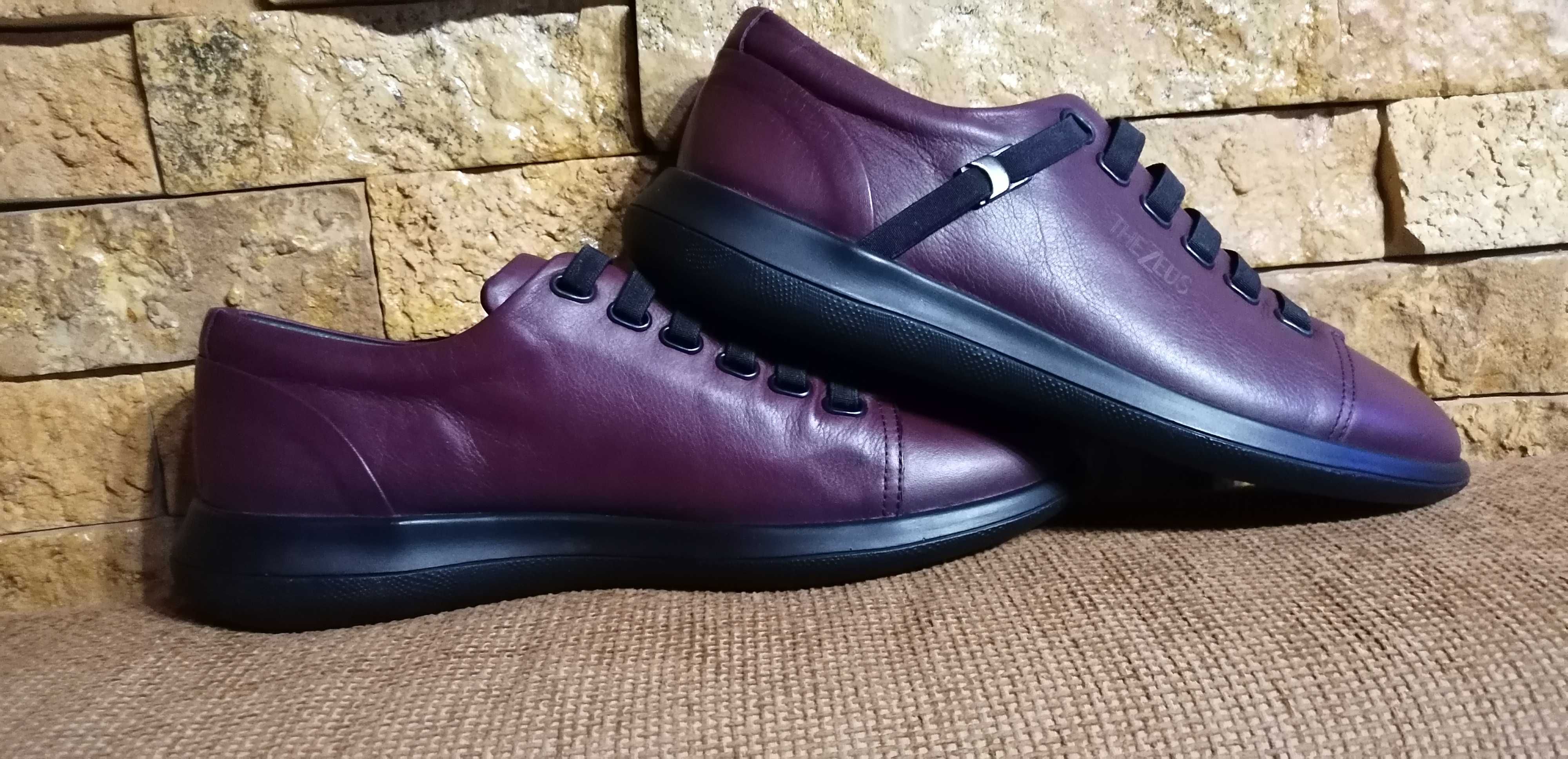 Pantofi casual din piele naturala nr. 43