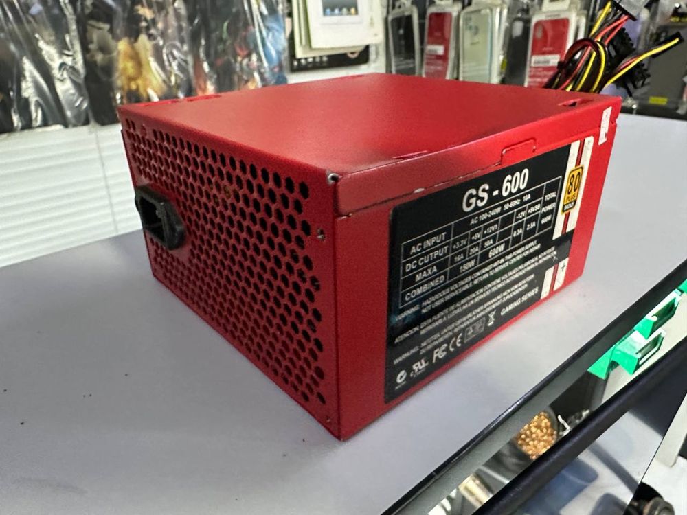 Блок питание GAMING SERIES 80plus 600w