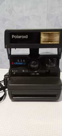 Фотоаппарат мгновенной печати polaroid 636 close up черный