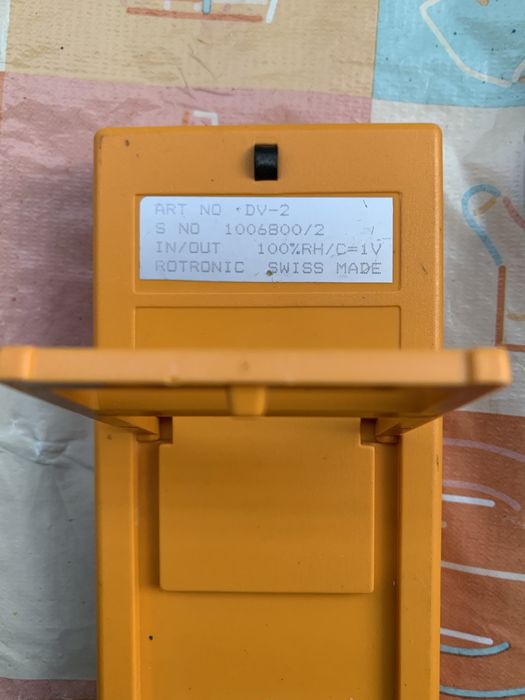 Rotronic Hygroskop DV- 2, contor temperatura, umiditate
