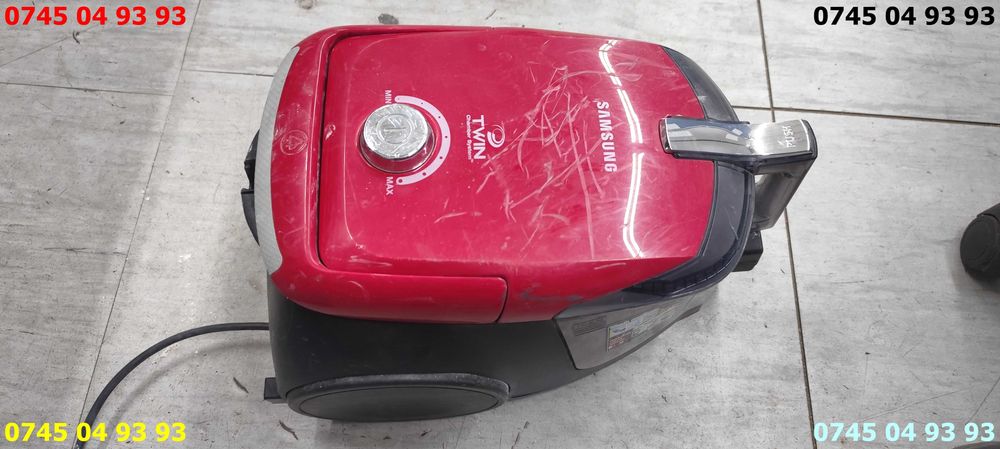 aspirator samsung VCDC15SV rosu 1500w se vinde ca in poze functional